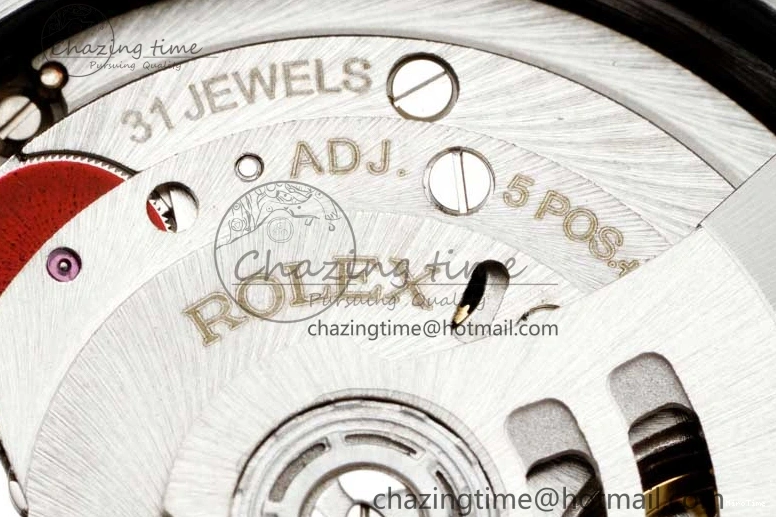 MiroTime 0215 UrbanChic DateJust 36mm SS YG DIWF 1:1 Best Edition 904L Steel Gray Dial Green Markers on Jubilee Bracelet SA 2309